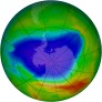 Antarctic Ozone 2012-09-29